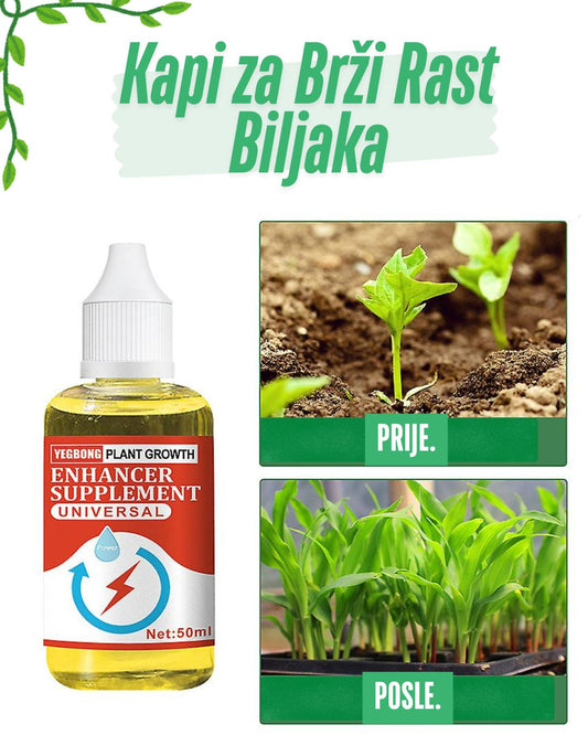 Kapi za Brži Rast Biljaka